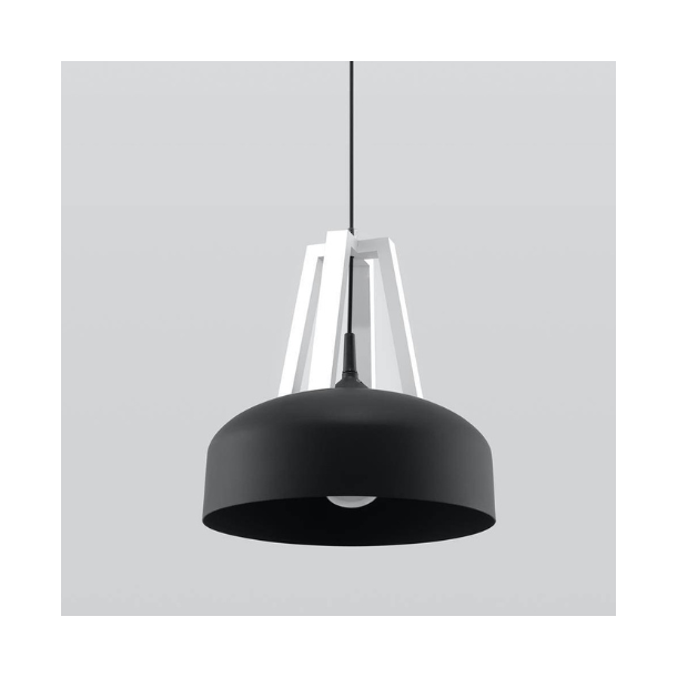 Pendel metal &amp; tr, CASCO, "Black &amp; White"