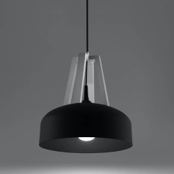 Pendel metal &amp; tr, CASCO, "Black &amp; White"