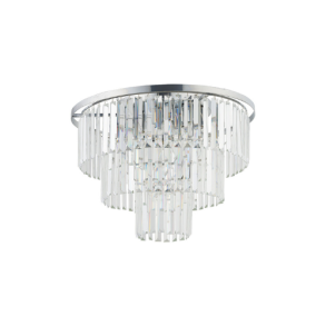 Cristal M, Loftlampe med slv krans 