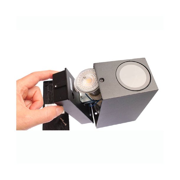 CUBA  1xGU10 vglampe-sort