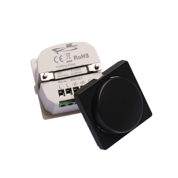 Dreje lysdmper, 200W