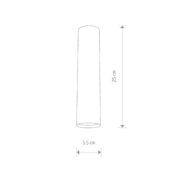 EYE Brass Cylinder M pbygningsspot