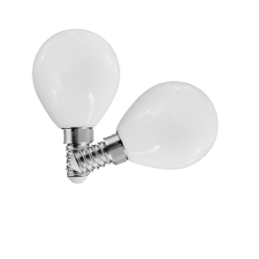 4W LED Milky glas Filament G45 E14