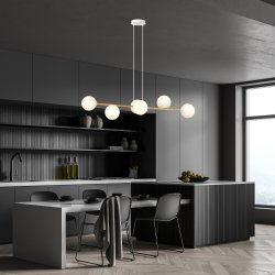 GRAVITY 6 BL Guld/hvid/opal