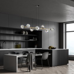 Gravity 8 BL  Guld/Grafit