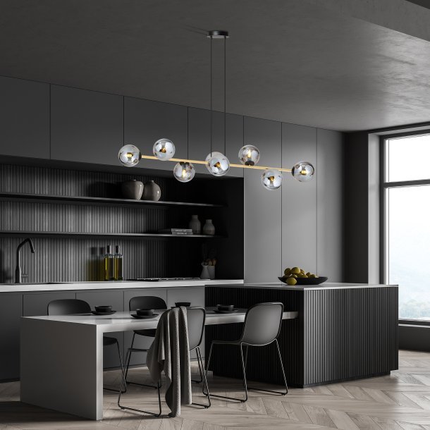 Gravity 8 BL  Guld/Grafit