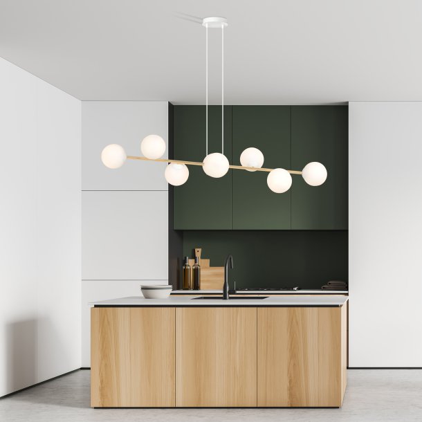 Gravity 8 BL  Guld/hvid/Opal 