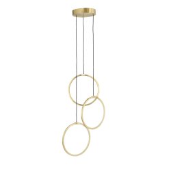 Halo, brstet messing