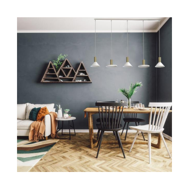 Hermanos V  Hvid Messing