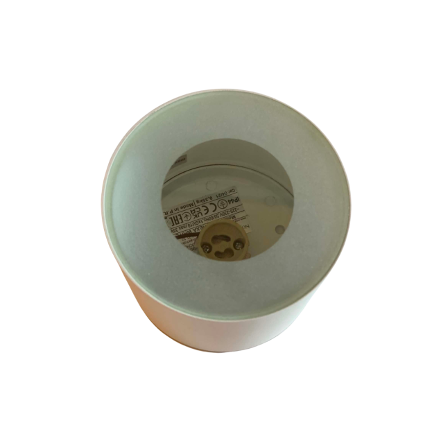 HEXA, Hvid, p�bygningsspot GU10 udend�rs 