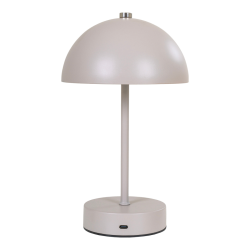 Holt, LED bordlampe, genopladelig, sand/stl