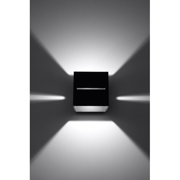 Vglampe,  Kube model med up/down light, LOBO