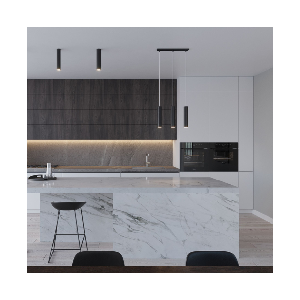 Pendel Trippel LAGOS, sort cylinder pendel til GU10 pre 