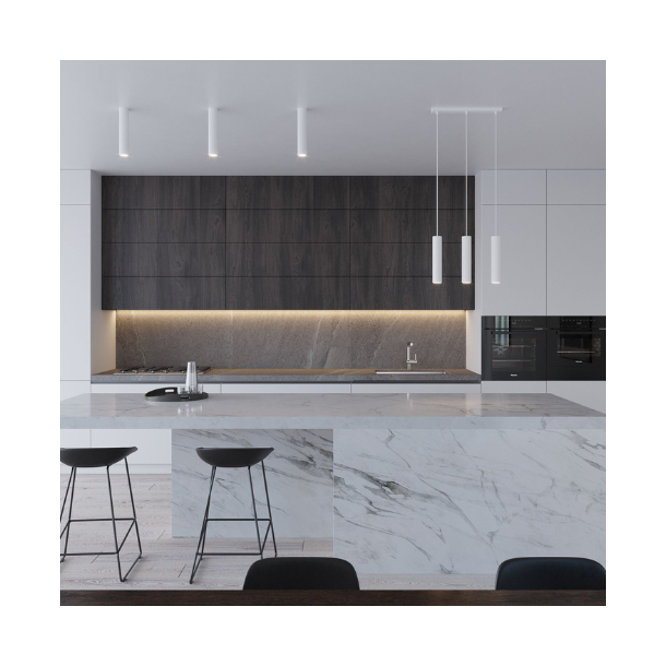 Pendel Trippel LAGOS, hvid cylinder pendel til GU10 pre 