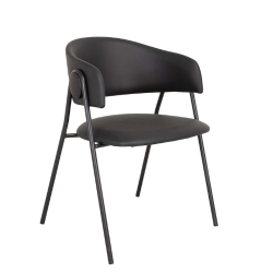 Lina stol, sort kunstlder