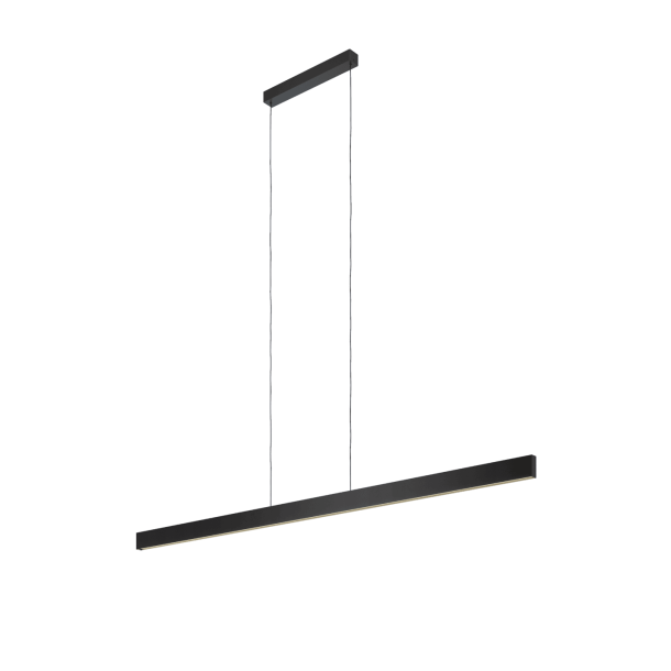 Linea Mat sort 180 cm