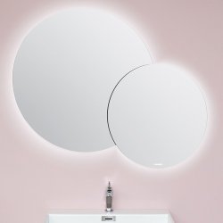 Livorno, hjre dobbelt spejl med backlight