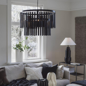 Marlow 45, lysekrone med metal