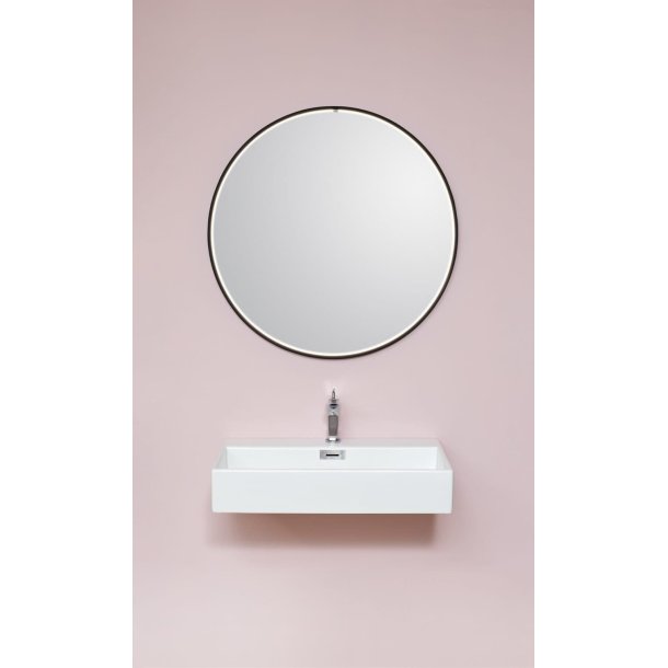 Milano, 80 sort ramme og lys