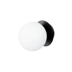 Muro, Hvidt glas &amp; Sort base