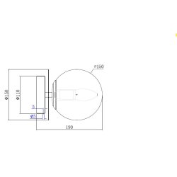 Muro, Mrkttonet glas &amp; Sort base