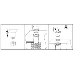  Nedgravnings spot GU10 JUSTERBAR