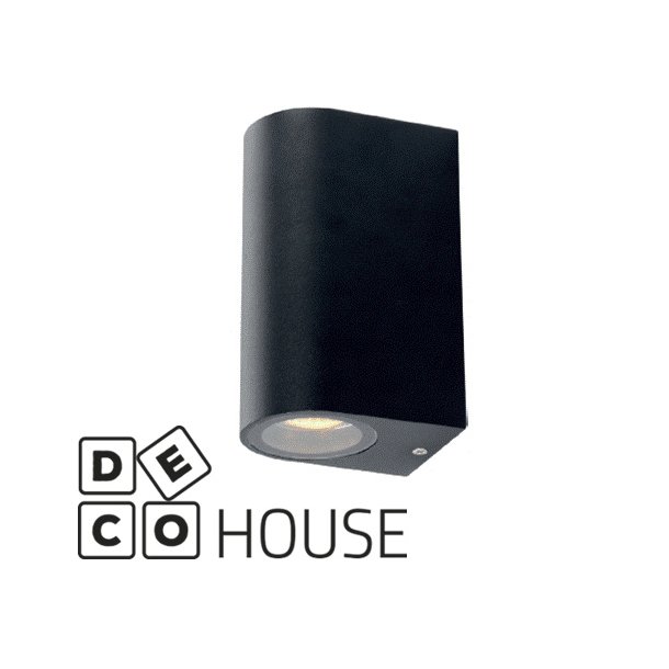 NOIR 2xGU10 vglampe-sort