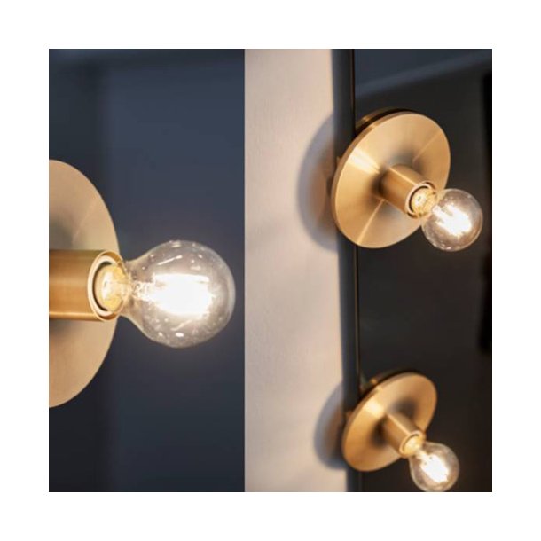 ODA, Gold Messing spejllampe 