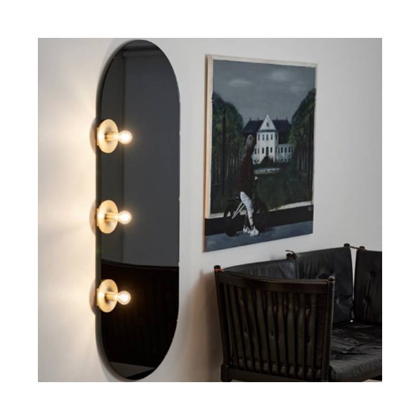 ODA, Gold Messing spejllampe 