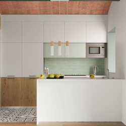 Pendel, Hvid PABLO Trippel, 3*GU10 pendler i tr &amp; metal 