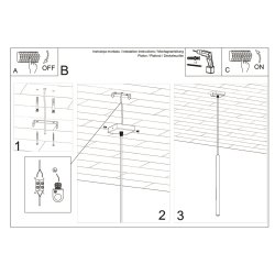 Pastelo Single, HVID cylinder lampe til G9 pre.   