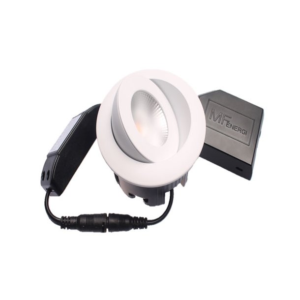 Punto 54, Indbygnings spot med kelvin dmp