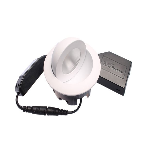 Punto 54, Indbygnings spot med kelvin dmp