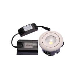 Punto 54, Indbygnings spot med kelvin dmp