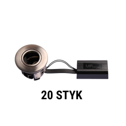 Punto GU10 20 stk pakke, Stl