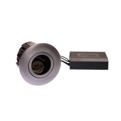 Indbygningsspot , Punto GU10, Brstet stl