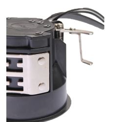 Udendrs, stl rustfri indbygningsspot