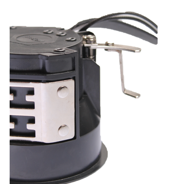 Udendrs, stl rustfri indbygningsspot