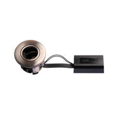 Indbygningsspot , Punto GU10, Brstet stl