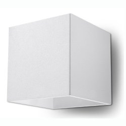 Vglampe,  Kube model med up/down light, QUAD