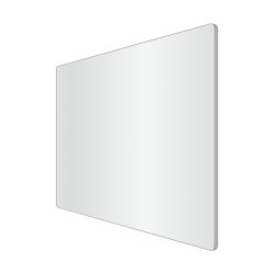 Refine, 75*120 cm, brstet stl 