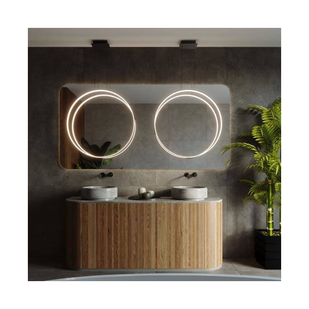 RIO 55 pendel / spejl lampe ring light 