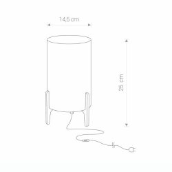 Bord/gulv lampe Rocket