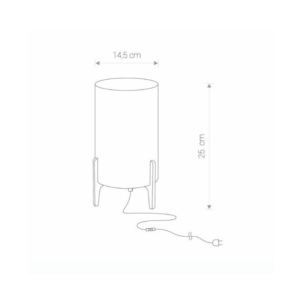 Bord/gulv lampe Rocket