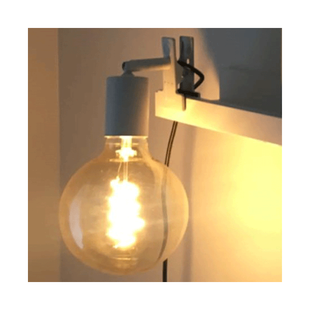 Clips klemme lampe, Solo