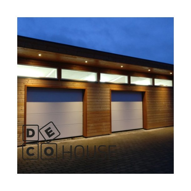 Udendrs, stl rustfri indbygningsspot