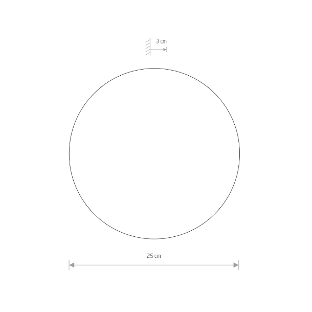 Lagersalg SCONCE Vglampe 25 Backlight SORT