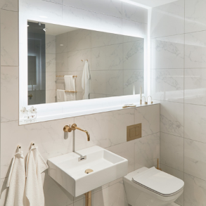 Semplicita, DMPBAR firkantet spejl med backlight