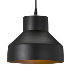 SOLO 23, mat sort, pendel til E27 pre