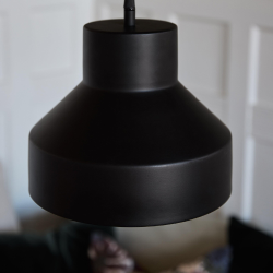 SOLO 23, mat sort, pendel til E27 pre